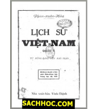 Lịch Sử Việt Nam Quyển 1,2,3,4 (1952)