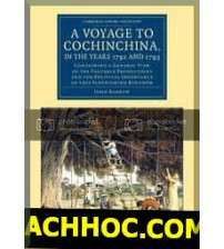 The Voyage to Cocochina - John Barrow