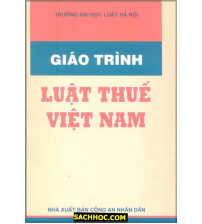 Giáo trình luật Thuế Việt Nam