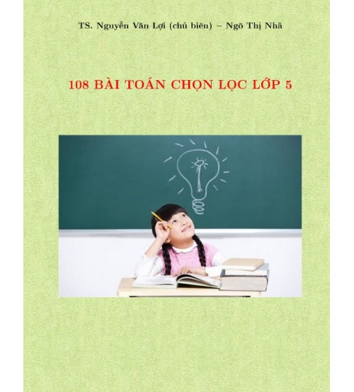 108 bài toán chọn lọc lớp 5