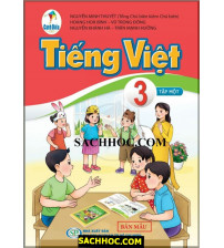 Sách giáo khoa Tiếng Việt 3 tập 1 - Cánh diều