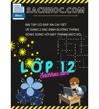 Bài tập có đáp án chi tiết về dạng 2 xác định đường thẳng song song với mặt phẳng mức độ 2