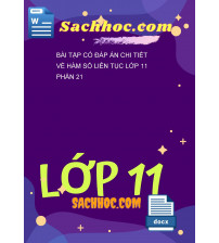 Bài tập có đáp án chi tiết về hàm số liên tục lớp 11 phần 21