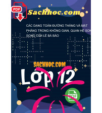 Các dạng toán đường thẳng và mặt phẳng trong không gian, quan hệ song song của Lê Bá Bảo