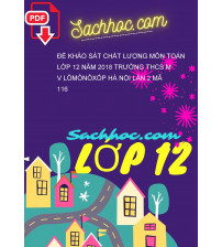 Đề khảo sát chất lượng môn toán lớp 12 năm 2018 trường THCS M V Lômônôxốp Hà Nội lần 2 mã 116