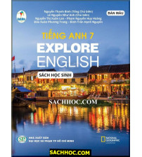 Sách giáo khoa Tiếng Anh 7 Explore english - Cánh diều