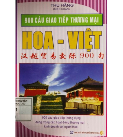 900 Câu Giao Tiếp Thương Mại Hoa Việt