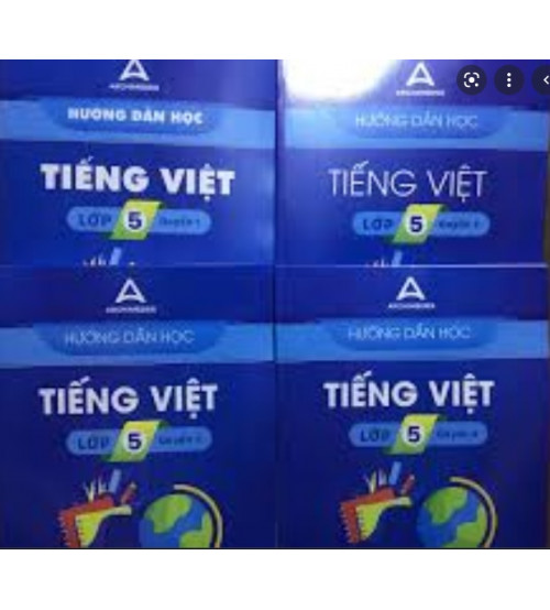 Hướng dẫn học Tiếng Việt lớp 5 - Quyển 1,2,3,4
