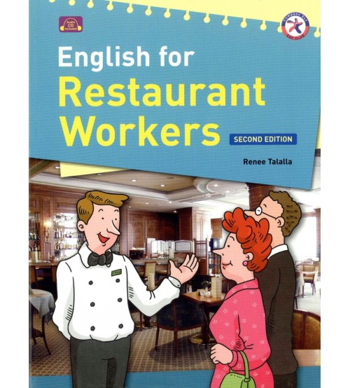 English Restaurant Worker (ebook+audio)