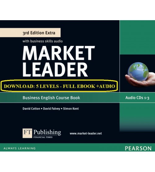 Bộ sách Market Leader 5 Levels (ebook+audio)