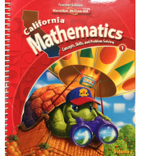 Trọn bộ sách toán mỹ California Mathematics Grade 1,2,3,4,5,6,7