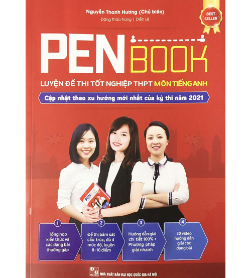 Penbook - 20 đề luyện thi THPT Quốc Gia 2021 Môn Tiếng Anh