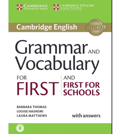 Grammar and Vocabulary for First and first for Schools