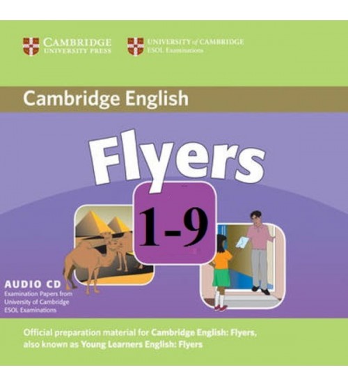 Cambridge Flyers 1,2,3,4,5,6,7,8,9 (ebook+audio+answers)