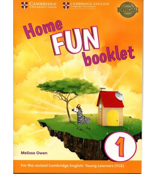 Home Fun Booklet for 1-2 Starters, 3-4 Movers, 5-6 Flyers