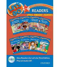 Let's Go Reader level 1, 2, 3, 4, 5, 6 (56 ebooks +audio)