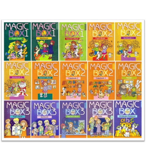 Trọn bộ sách Magic Box 1,2,3,4 (ebook+audio)