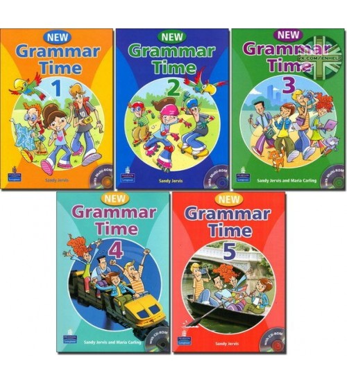 Trọn bộ New Grammar Time 1,2,3,4,5 (ebook+audio)