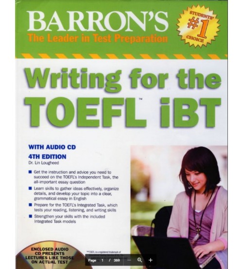 Writing for the TOEFL iBT (ebook + Audio)