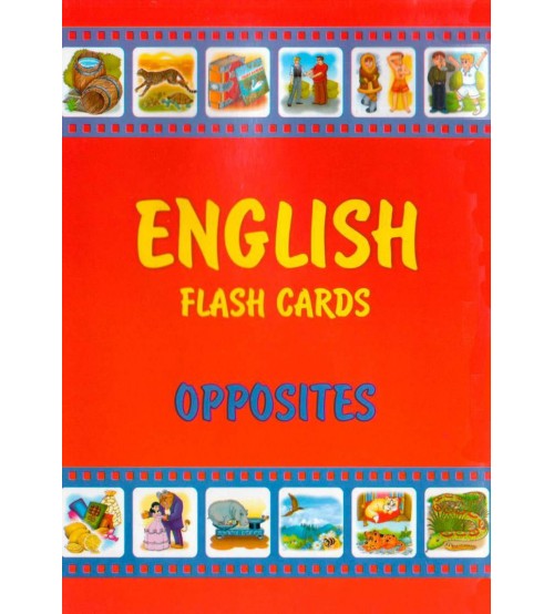 English flashcards opposites