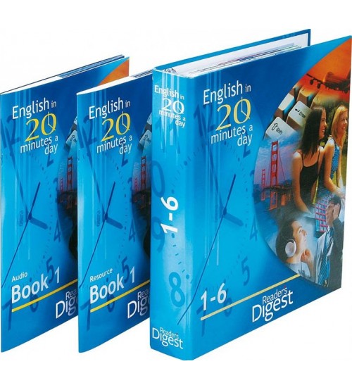 English in 20 Minutes a Day (Books+Audio)