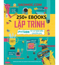 250+ sách học lập trình Python Từ cơ bản đến chuyên gia
