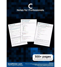C# Notes for Professionals