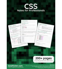 CSS Notes for Professionals