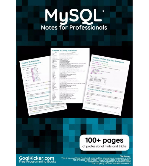 MySQL Notes for Professionals