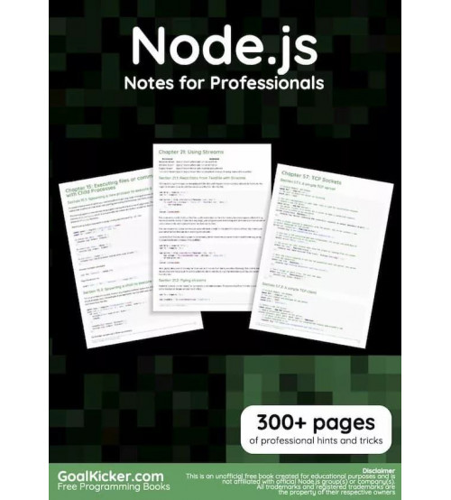 Node js Notes for Professionals