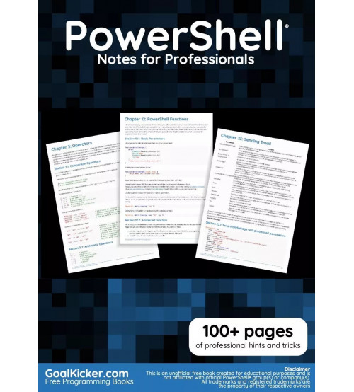 PowerShell Notes for Professionals