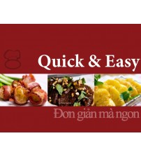 Sách hướng dẫn nấu ăn Quick&Easy - Đơn giản mà ngon