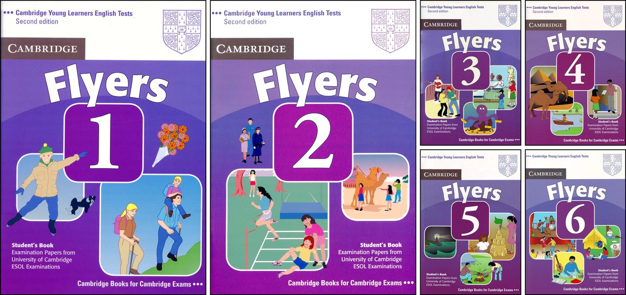 Cambridge Flyers 1,2,3,4,5,6,7,8,9 (Ebook+Audio+Answers) Download